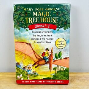 Magic Tree House Books 1-4 Box Set Mary Pope Osborne Adventure Kidcore SEALED